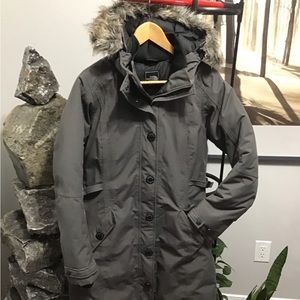 North face  HyVent winter coat 600 fill down (length 3/4)